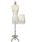 dress form Size 5 Professional Junior Dress Form with Hip and Collapsible Shoulder  (601 )